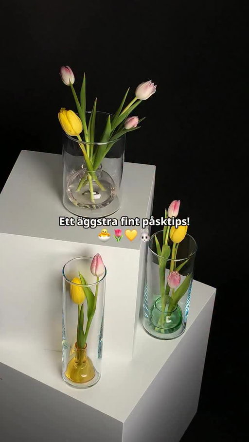 Ett äggstra fint påsktips för ett vackrare påskbord! 🌷🐣 
 
Skapa fina och personliga påskvaser med DOFTRIPS och CYLINDER vas‑seten. Fyll dem med dina favoritblommor och voilà, ett enkelt inredningstips som förhöjer hela dukningen! 

Kommer du göra den här påskdekorationen? Kommentera! 🌞 
 
#IKEASverige #Påskdekoration #Påskpyssel #Vårkänsla #Dukningstips