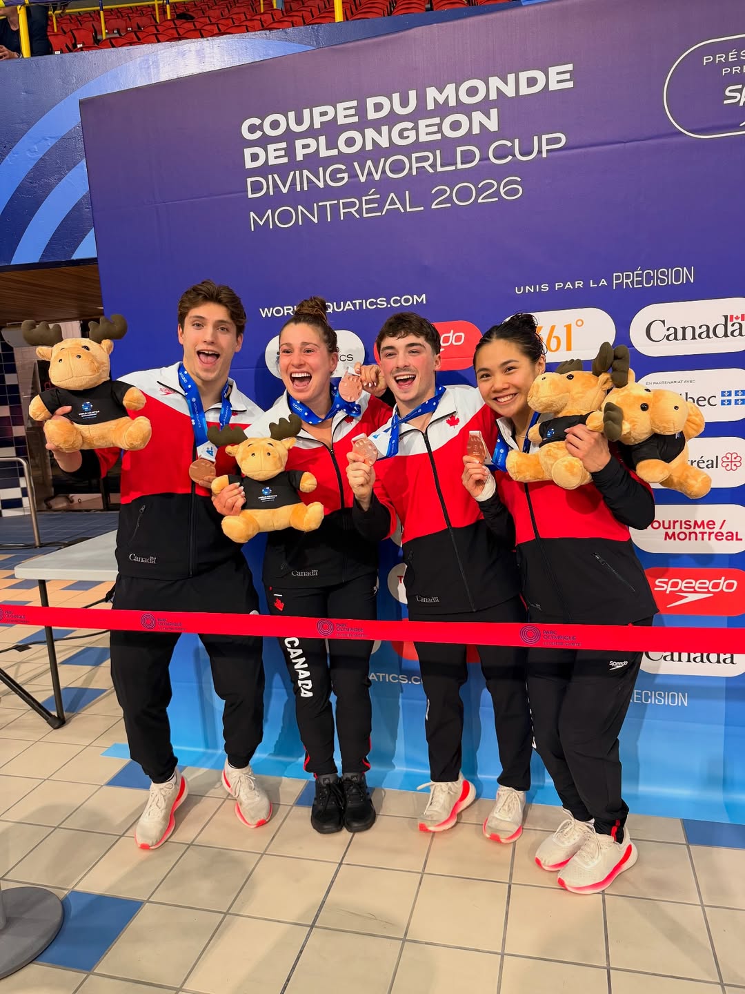In case you missed it, here’s what Team Canada was up to last week 🇨🇦⁣
⁣
At the World Aquatics Diving World Cup 2026 – Stop 1, Team Canada won bronze in the Team Event 🥉 (Katelyn Fung, Matt Cullen, Mia Vallée, Nathan Zsombor-Murray).⁣
⁣
At the ISU Speed Skating World Sprint Championships 2026 in Heerenveen, Béatrice Lamarche and Laurent Dubreuil earned 5th place overall 👏.⁣
⁣
-⁣
⁣
Lors de la Coupe du monde de plongeon 2026 – Étape 1, Équipe Canada a remporté la médaille de bronze en épreuve par équipe 🥉 ⁣
⁣
Aux Championnats du monde sprint ISU 2026 à Heerenveen, Béatrice Lamarche et Laurent Dubreuil ont terminé 5ᵉ au classement général 👏.⁣
⁣
📸: @divingcanada, THE CANADIAN PRESS/Christopher Katsarov, AP Photo/Patrick Post