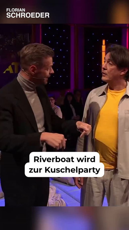 Würdest du zu einer Kuschelparty gehen?
Die ganze Folge Riverboat gibt es in der ARD Mediathek.