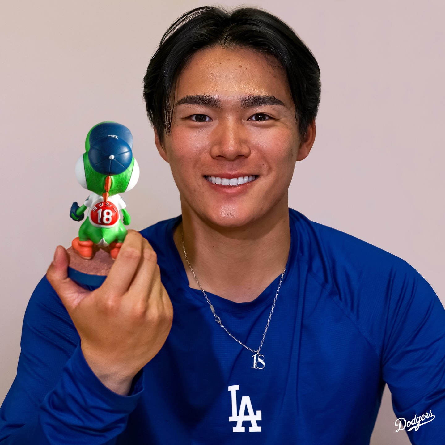 Yoshinobu x Yoshi.

Get your Yoshi Bobblehead presented by The Super Mario Galaxy Movie on 3/31 and be sure to check out the movie in theaters on 4/1.