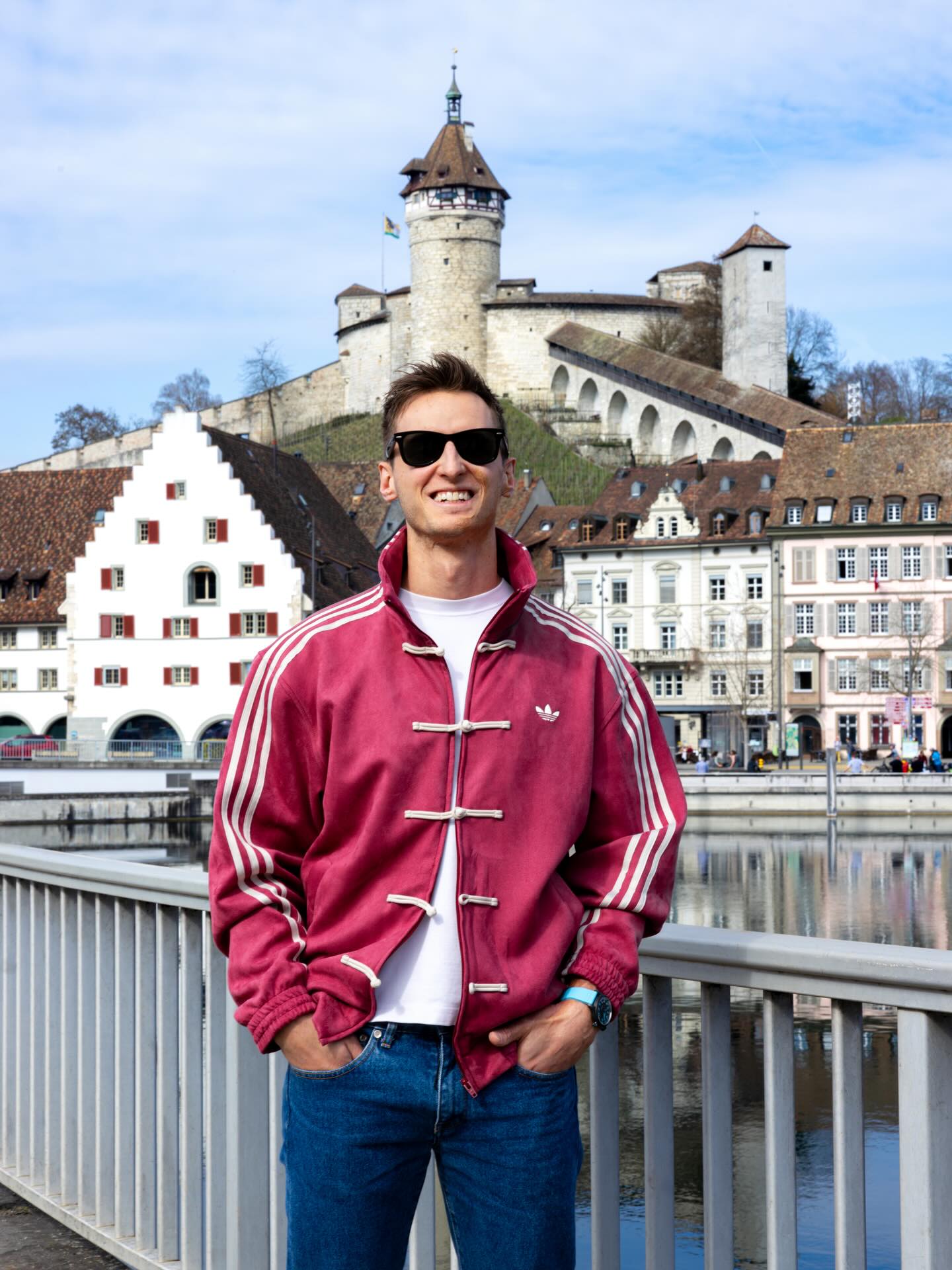 Hey back from Schaffhausen! 🇨🇭👋 
From SH to SH.

Featuring IWC watchmaker, Florian Salzer, and Pilot’s Watch Automatic 41 George Russell IW328107.