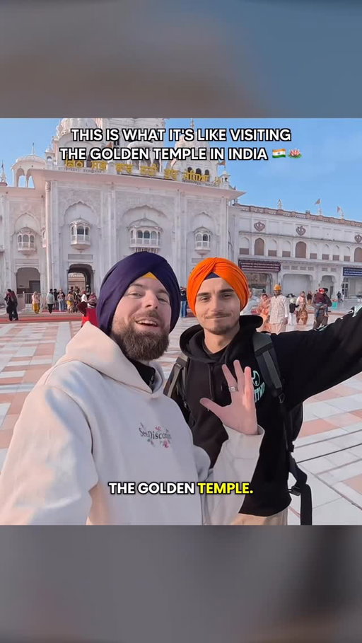 Visiting the Golden Temple in Amritsar was an unforgettable experience.

This sacred Sikh temple sits in the middle of a peaceful pool and welcomes people from all religions and backgrounds. One of the most inspiring parts is the Langar, the temple’s community kitchen where tens of thousands of people are served a free meal every single day.

Everyone sits together on the floor and shares the same simple food. Volunteers cook, serve, and clean throughout the day. It is a powerful example of equality, humility, and service 🙏✨