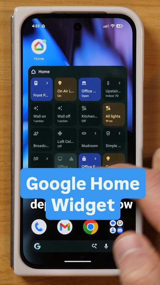 Google Home Widget