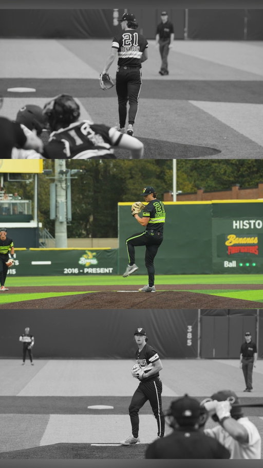 Donny struck out the side in his first inning facing his former team 🔥

#bananaball #firefighters #savannahbananas #pitcher #wbc