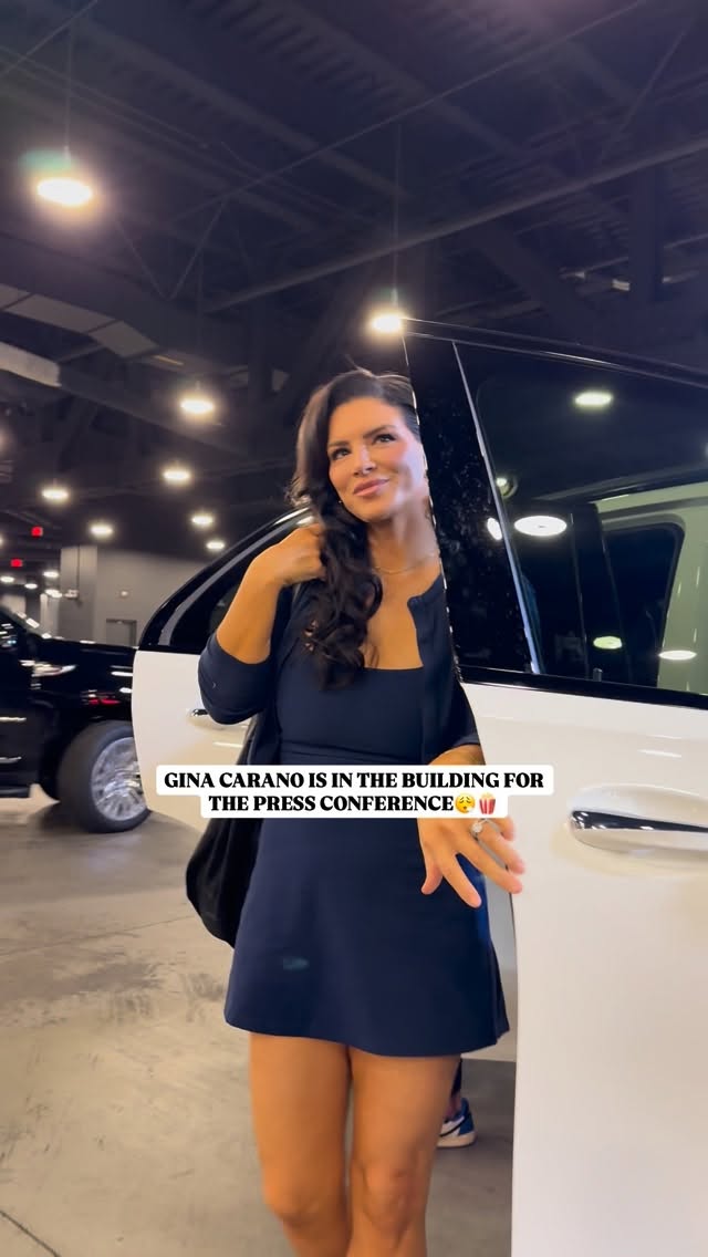 @ginajcarano has arrived to the press conference😮‍💨⭐️

TUNE IN LIVE ON MVP & NETFLIX’S YOUTUBE CHANNELS 📺

12PM PT | 3PM ET⏰

——— 
Saturday, May 16th
LIVE only on Netflix
Intuit Dome - Los Angeles, CA
#RouseyCarano #NgannouLins