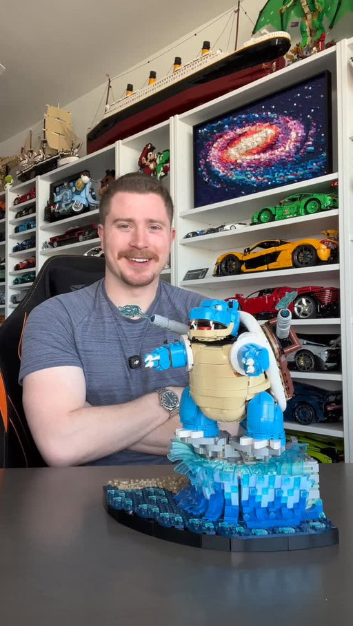 Building the GIANT Blastoise from the new LEGO Pokémon trio set! 

Make sure to subscribe to my YouTube channel! (Link in bio).

#LEGO #ASMR #Pokemon #Blastoise