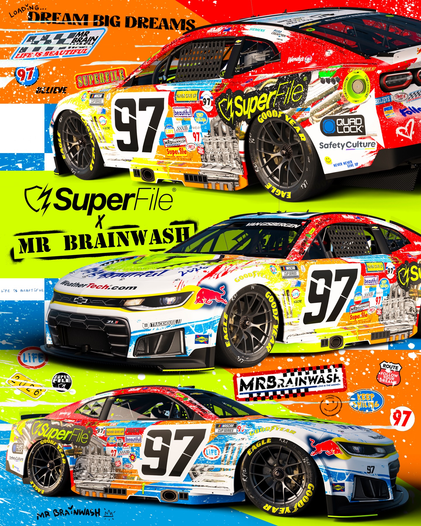 NEWS: Celebrating our multi-year partnership with @superinnovations! 

SVG will run this @mrbrainwash designed celebratory livery this weekend in Las Vegas.