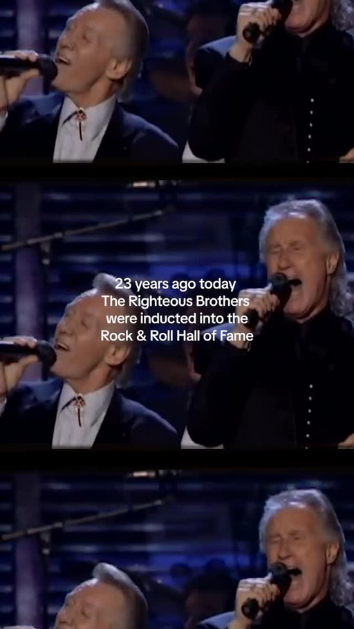 Other 2003 inductees included AC/DC, The Clash, The Police, and Elvis Costello & the Attractions, so the Righteous Brothers were in good company that night, that’s for sure.

#RockHall2003 #rocknroll #righteousbrothers #therighteousbros #classicrock