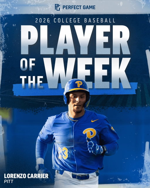𝙒𝙚𝙚𝙠 4 𝙉𝙖𝙩𝙞𝙤𝙣𝙖𝙡 𝙋𝙡𝙖𝙮𝙚𝙧 𝙤𝙛 𝙩𝙝𝙚 𝙒𝙚𝙚𝙠

Lorenzo Carrier went 13-for-14 with 4 💣s, 19 RBIs and reached base 17 of 19 times across 4 games for @pitt_base last week. 🤯