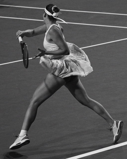 @martakostyuk desert kit debut.
 
Wearing the Laser Cut Pleat Dress and Intrigue Tour, Ultra V5 in hand.
 
Shop her kit — link in bio.