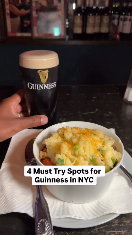 4 Must try spots for @guinnessus and Irish Bites for St Patrick’s Day! #guinnesspartner 

Spots Below:
@ionabarbrooklyn
@barsnack.nyc
@swifthibernianlounge 
@maryosirishsodabreadshop / @maryosirishpub

Sip Responsibly. Please do not forward or share with anyone under 21.

#StPatricksDay #Guinness #Irishfood