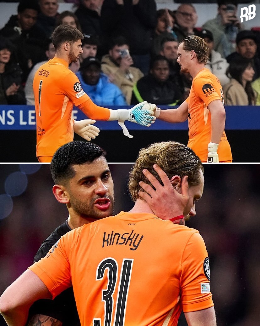 This is sad to see… 22 year-old Antonin Kinsky has been subbed off just 17 minutes into his Champions League debut with Tottenham trailing Atletico 3-0… 😔

Can’t help but feel for the youngster having been thrown into a massive game with his side so out of form…

Hope he comes back stronger, he’s got huge potential 👏🏽🧤
