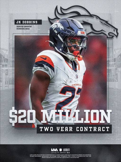 $10M per year for @jk.dobbins2 

#LAA #LoyaltyAboveAll