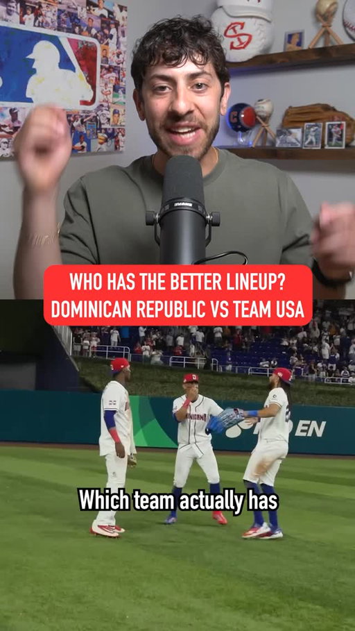 Which WBC lineup Is better: USA or Dominican Republic?
