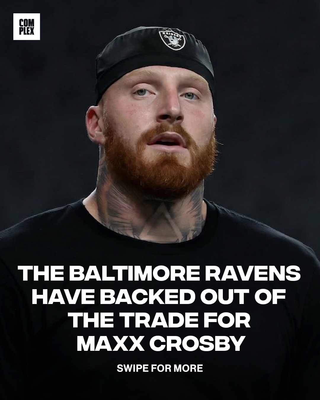 Maxx Crosby has reportedly not passed his physical and the Las Vegas Raiders have reported the Baltimore Ravens will be backing out the trade.

(@dmrussini )