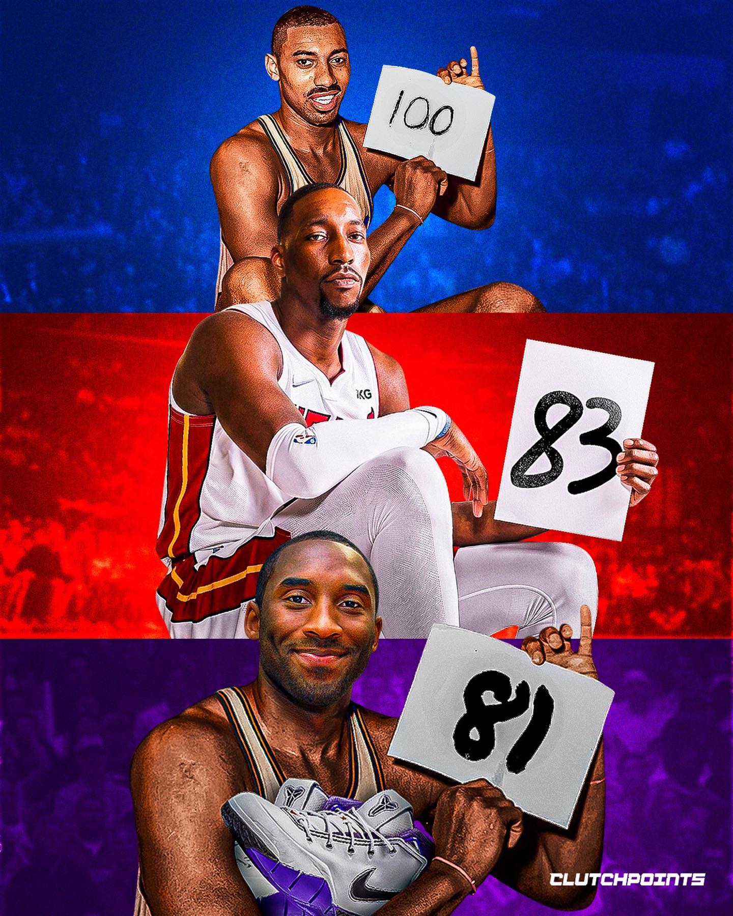 What. Just. Happened. 

Normally when a 7th seed blows out a 14th seed, you turn the TV off. But just now, the entire basketball world and 20,000 fans in South Beach are standing with their jaws dropped. 

If we told you a Miami Heat player would break Kobe Bryant’s 81-point record, you would put everything you own on names like Dwyane Wade, Shaquille O’Neal, LeBron James or Jimmy Butler. 

You would’ve lost every damn penny. 

Because Bam Adebayo is now the SOLE OWNER of the 2nd highest scoring performance in NBA history.

With just 1 game, Bam’s resume went from being tagged “not a true scorer” to the having one of the greatest scoring performances of all time. 

Random.
Ridiculous.
Record-breaking.

Enjoy the view from the top, Bam.