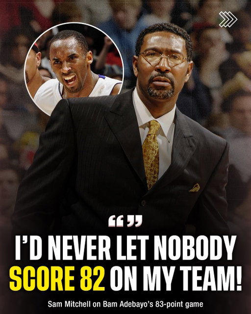 Sam Mitchell was the Toronto Raptors head coach in 2006😭