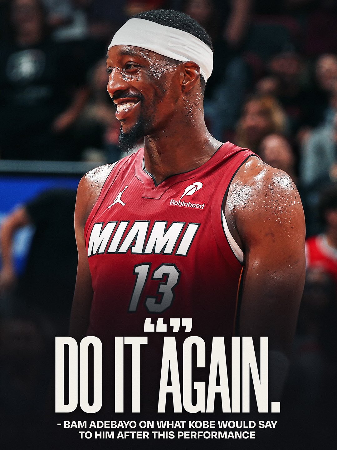 Joining the company of one of his childhood idols 🙌 @bam1of1 shares what he imagines Kobe Bryant would say after passing him for the second-highest scoring game in NBA history