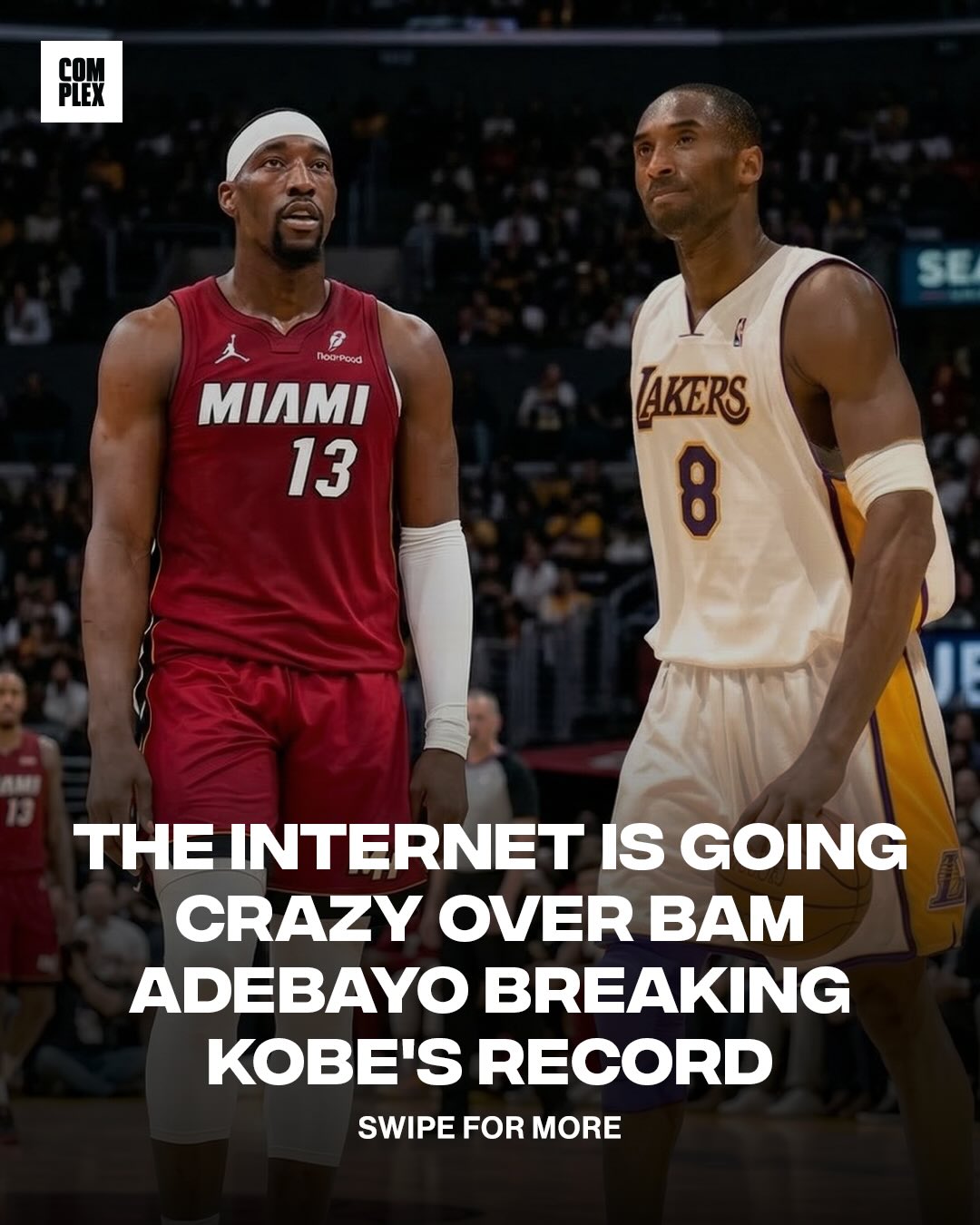 You really never know what’s gonna happen on a random Tuesday night 🔥

Bam Adebayo just dropped 83 points, passing Kobe Bryant for the second-most points ever scored in an NBA game.

All-time scoring games:
Wilt Chamberlain — 100
Bam Adebayo — 83
Kobe Bryant — 81