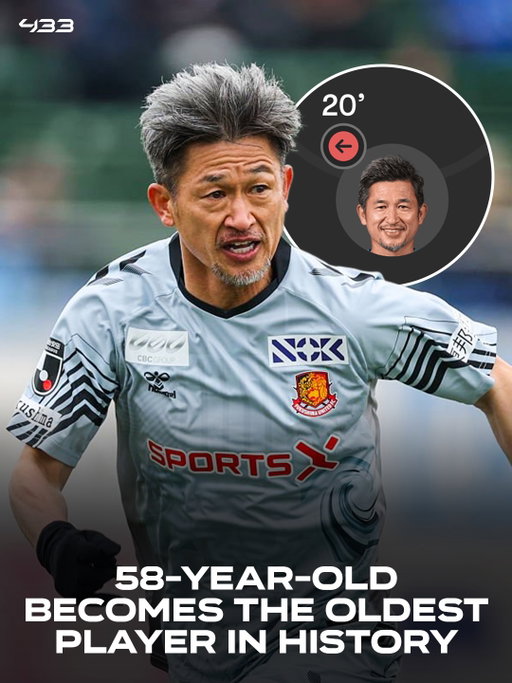 𝐈𝐍𝐒𝐀𝐍𝐄 𝐂𝐀𝐑𝐄𝐄𝐑 𝐋𝐎𝐍𝐆𝐄𝐕𝐈𝐓𝐘 🤯

Kazuyoshi Miura is officially the oldest professional player ever ⏰
And now he has a @toppsfc card to honor this remarkable achievement 😍