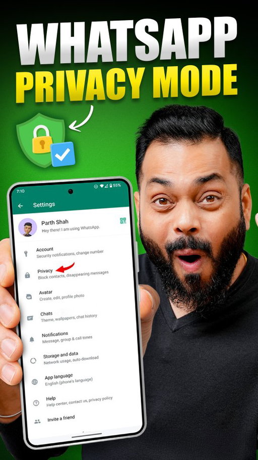 Hidden WhatsApp Setting🤯

Share this trick with your friends, family, and in your WhatsApp group. ⚡

[WhatsApp Features, WhatsApp settings, Tech Trick and Tips]

#Whatsapptricks #whatsappupdate #whatsapp #tipsandtricks #techreels