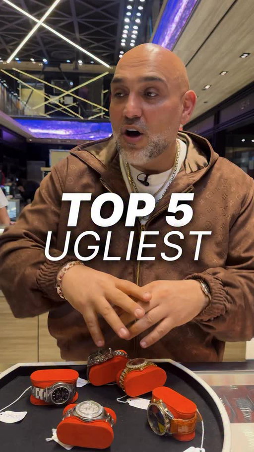 The 5 Ugliest watches we have in stock