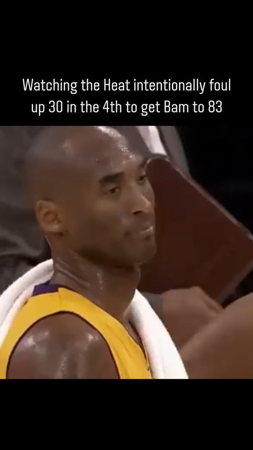 Kobe fans putting an asterisk on Bam's 83: