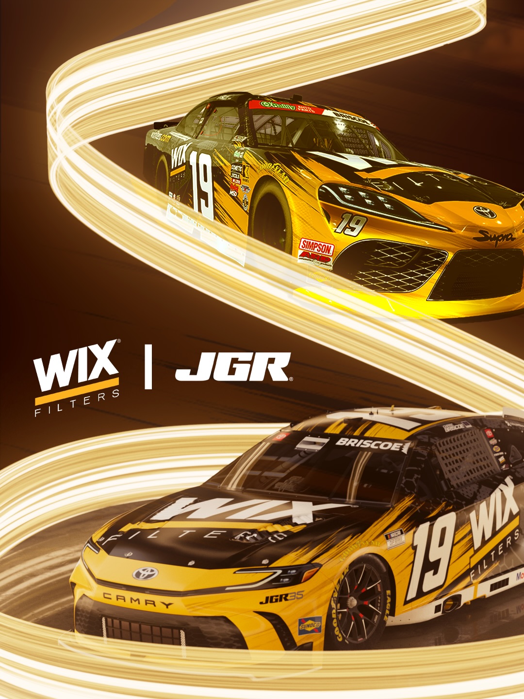 𝐓𝐡𝐫𝐞𝐞 𝐭𝐫𝐚𝐜𝐤𝐬. 𝐁𝐮𝐢𝐥𝐭 𝐟𝐨𝐫 𝐭𝐡𝐞 𝐥𝐢𝐦𝐢𝐭𝐬. 
𝐄𝐧𝐠𝐢𝐧𝐞𝐞𝐫𝐞𝐝 𝐅𝐨𝐫 𝐄𝐱𝐩𝐞𝐫𝐭𝐬. 🔧

Chase Briscoe takes on Las Vegas in the NASCAR O’Reilly Auto Parts Series Toyota Supra, then straps into the Cup Series Toyota Camry at North Wilkesboro.

Brent Crews takes the NASCAR O’Reilly Auto Parts Series ride to Watkins Glen. 🏁