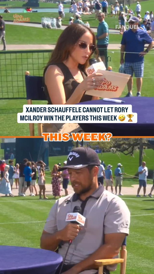 Defending champ Rory McIlroy cruising to another win at The Players? Not on @xanderschauffele’s watch…
