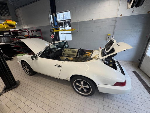 More Progress on our 911 project car. The entire interior is just about removed. We have an even longer list of parts and items that need to be replaced or remanufactured. More updates are coming. #porschechallenge26 #porsche911classic #porscheclassicrestorationchallenge