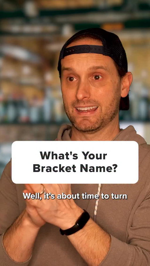 Clever bracket name: ✅ Watching the tournament with @sling passes: ✅ #ad