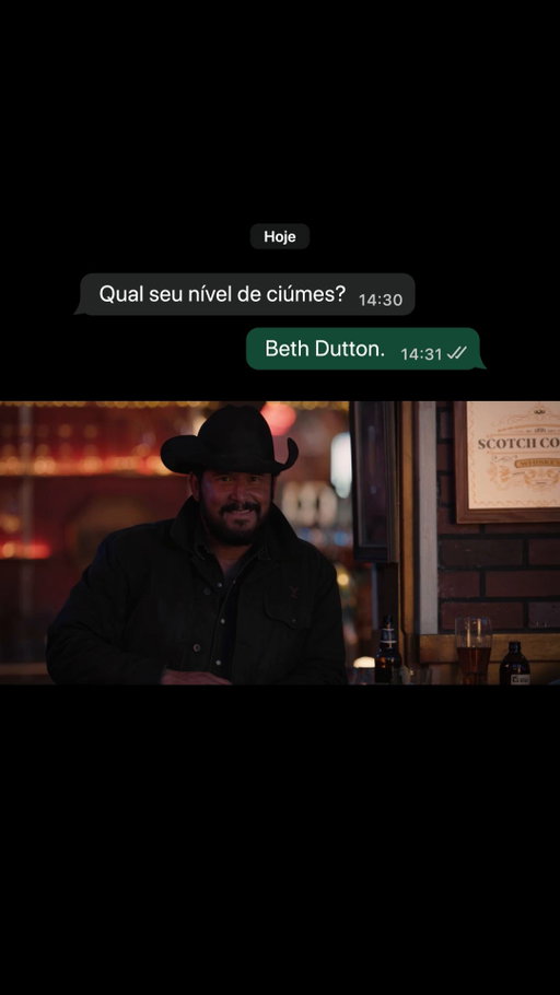 Regra de sobrevivência: Nunca olhe para o homem da Beth Dutton. 😂

#Yellowstone #Série #ParamountPlus #BethDutton #Casal