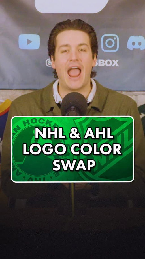 NHL AND AHL LOGO COLOR SWAP! #nhlhockey #nhl #hockey