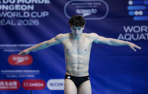 Lil recap from Montreal World Cup. Testing out the 3 meter 😤 @photo_antoine_saito 📸 @divingcanada @plongeonquebec @world_aquatics 
• 
•
•
#athlete #speedo #teamcanada #diving #worldaquatics