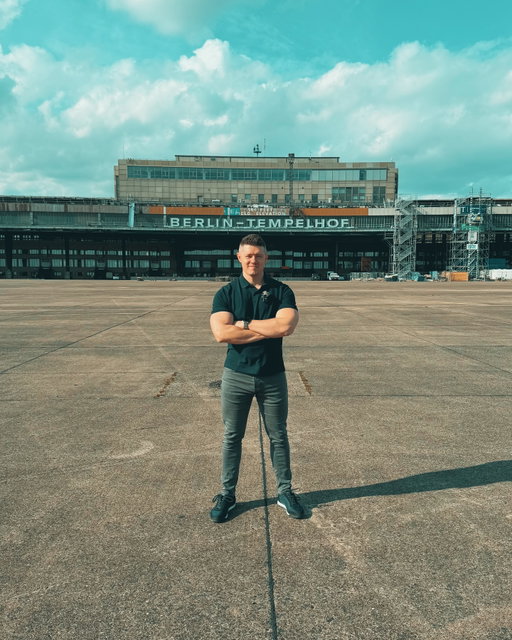 Difficult day unpacking the dark and complex history of Berlin's abandoned Tempelhof Airport. Built by the Nazi Party in the 1930s and designed to intimidate, this vast structure is some 1.2-kilometres long and features over 7,000 rooms, including huge hangars and chilling deep underground bunkers used for processing aerial reconnaissance photographs. 

From witnessing the darkest chapter of human history to its role in the Cold War, and its airfield's modern status as the world's largest inner city park — this building records so many chapters of Berlin's history. 

I'll be frank: this was a challenging shoot. At times I felt sadness, at other times anger, but quite often I felt disgust - especially in some of the bunker areas. Most of those spaces remain unaltered from 1945 and I felt a weight on my chest from the moment I stepped into them. 

The extraordinary story of this building will be told in a video later this year on @TheB1M 

#architecturelovers #construction #TheB1M #history #airport
