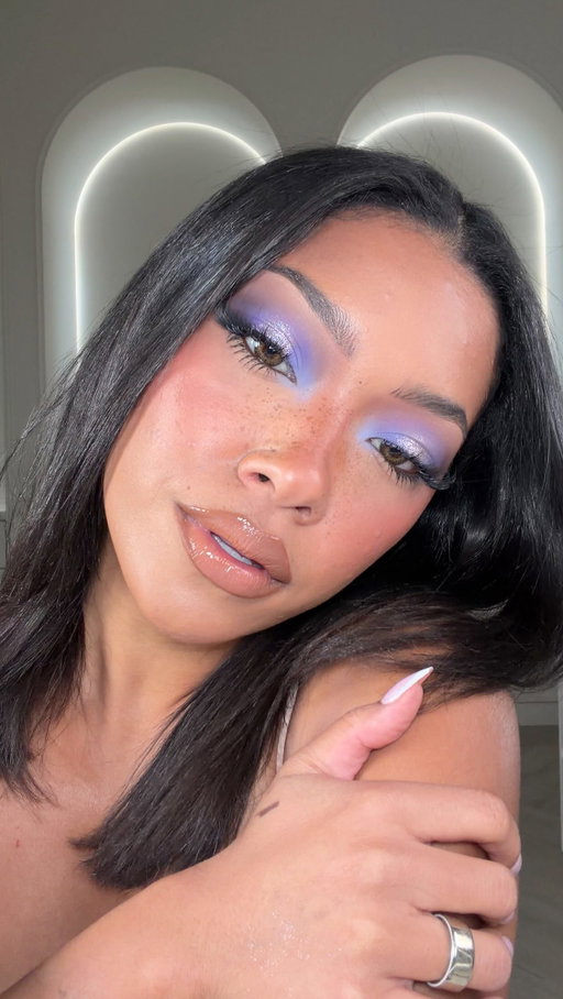 LAVENDER EYES -
-
-
-
-
-
-
-#eyeshadowtutorial #makeupinspo
- business inquiry leilanigreen@portraitmgmt.com
@danessamyricksbeauty 
@jamescharles