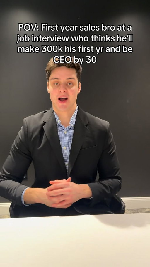 “Yeh bro prolly gonna be CEO by 30” 🤣🤣 #salesbro #dbag #funny