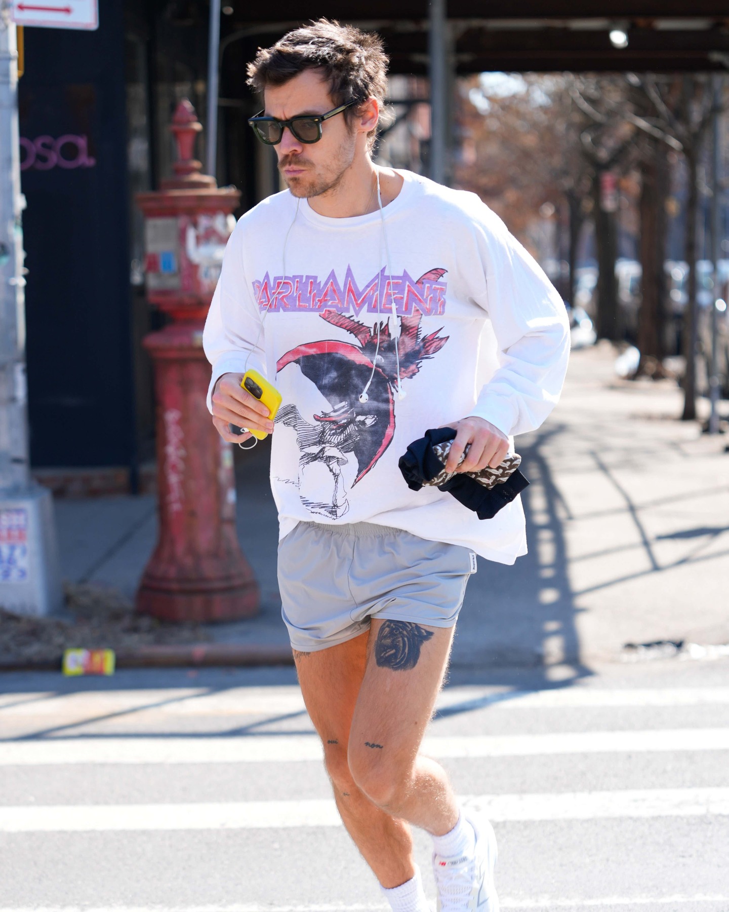 New York City is so lucky to have Harry Styles and his daily runs 🏃🏻