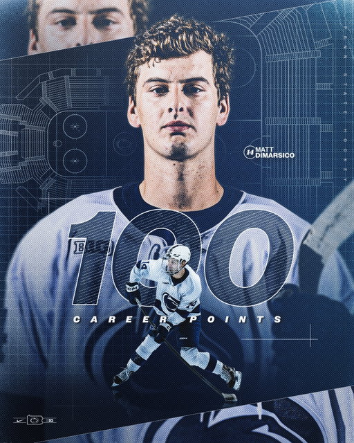 Career point No. 1️⃣0️⃣0️⃣ sure was pretty!!

#WeAre #HockeyValley