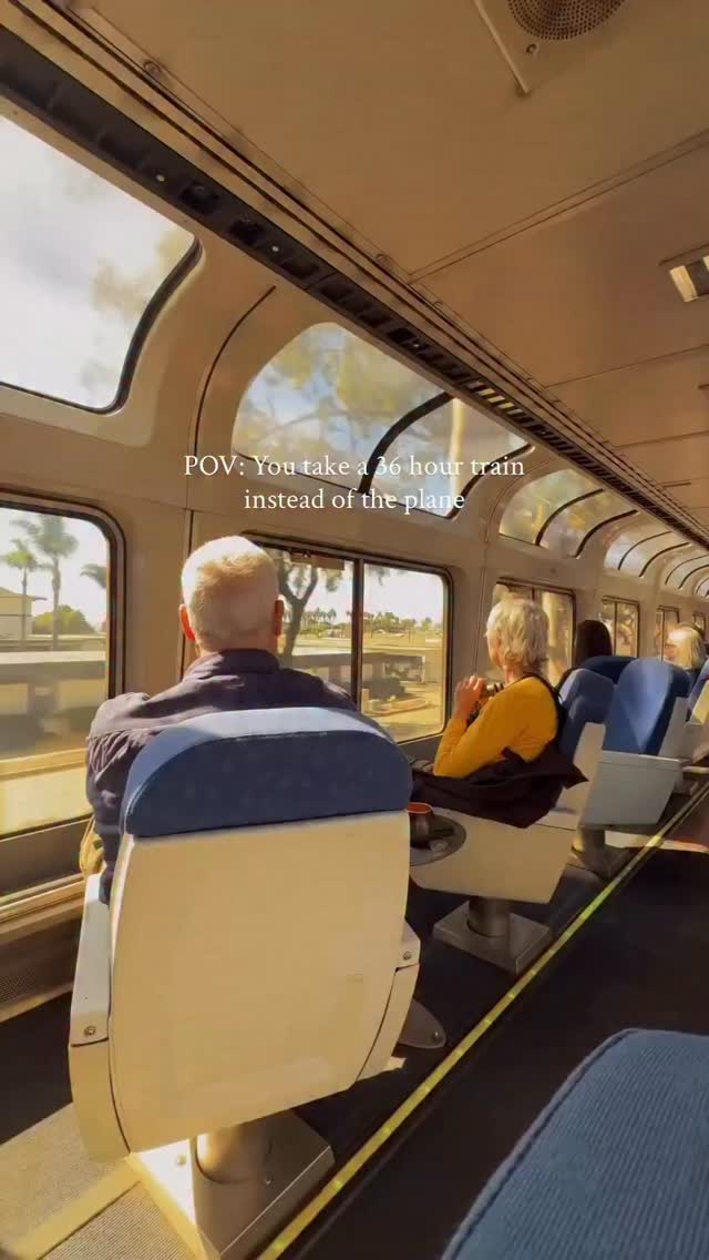 @ariffathulhakim took the Coast Starlight Amtrak from Los Angeles to Seattle, it’s one of the most scenic train routes in the USA 🚅

The ride takes you through California’s coast, Oregon’s forests, and Washington’s mountains. 

It’s long, yes, but there’s something peaceful about letting time stretch out while the scenery keeps changing 🌊🌲

Via: @ariffathulhakim

#coaststarlight #amtrak #traintravel #slowtravel #westcoast