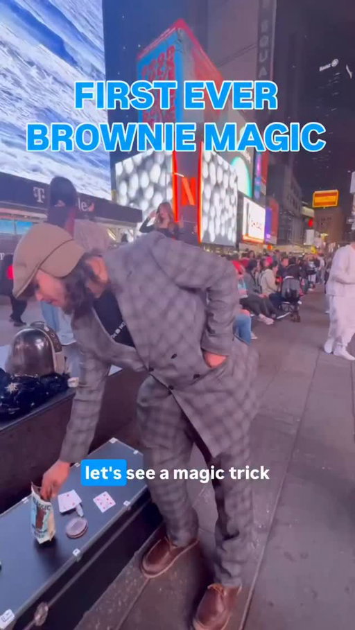 WORLD’S FIRST EVER BROWNIE MAGIC by @nyleche_ and remember, you don’t need magic abilities to enjoy a Bytem because the real magic is the love put into each bite 😊
