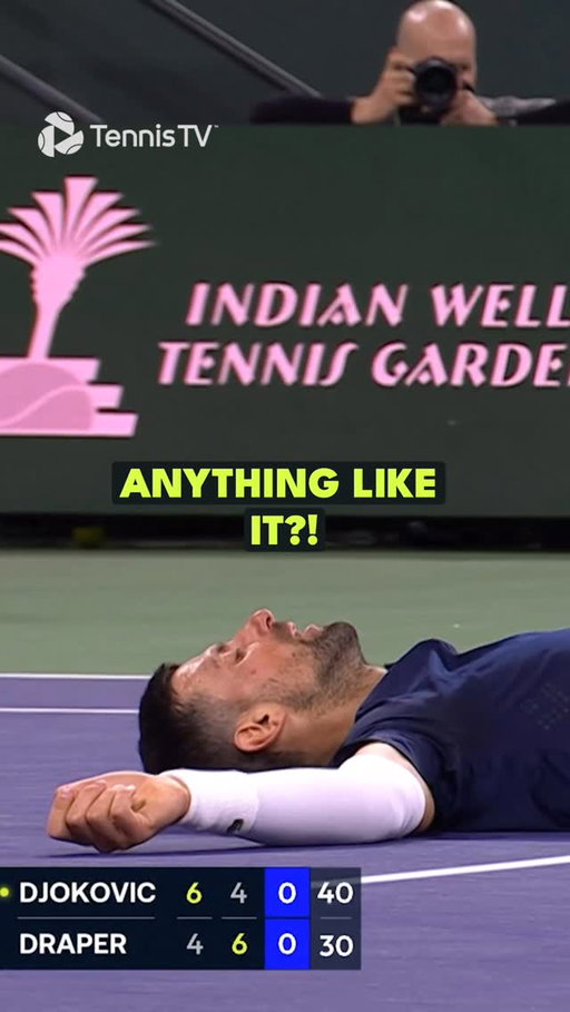 ONE OF THE BEST POINTS OF TENNIS YOU WILL EVER SEE 🤯🤯🤯