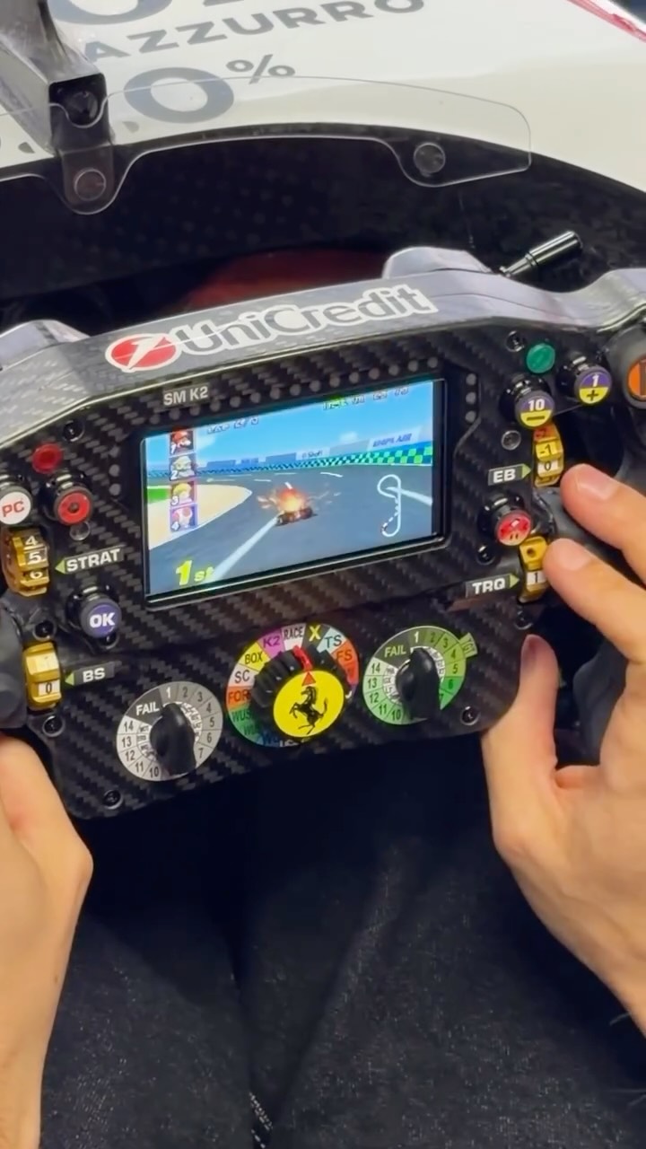 “This is like a mushroom in Mario Kart.” 👀🍄 Now we know why…