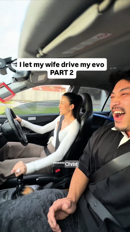 4 likes and she’s never driving my car again