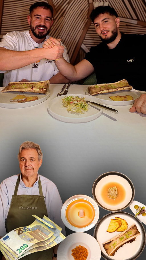 Probando el Cocido de 80 EUROS en Madrid con Omar Montes: este Madrileño más caro de Madrid: está dentro del casino de Colón en el Restaurante Calvero, a las manos del chef Juanjo Lopez (conocido por el restaurante La Tasquita). Junto a Omar Montes vamos a probar todos los pases de este Cocido que tiene un precio de 80€ por persona.. Valdrá la pena pagar tanto por un Cocido? #omarmontes #cocidomadrileño