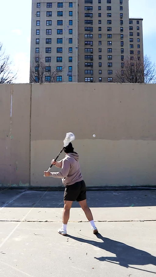 If you find a lacrosse stick leaned up against a handball wall in nyc, it’s probably mine. And now it’s yours. I hope you enjoy it and never stop playing. 

I’ll be doing this across the city this spring and around the country all season.
