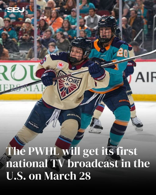 A major media milestone for the Professional Women’s Hockey League 🏒 📺

The league will air its first national TV broadcast in the U.S. on March 28, with Ally Financial helping underwrite a game on Ion Television through Scripps Sports.

The matchup features the New York Sirens vs Montréal Victoire at Little Caesars Arena in Detroit, as the league continues expanding its U.S. media footprint and building momentum for women’s hockey.