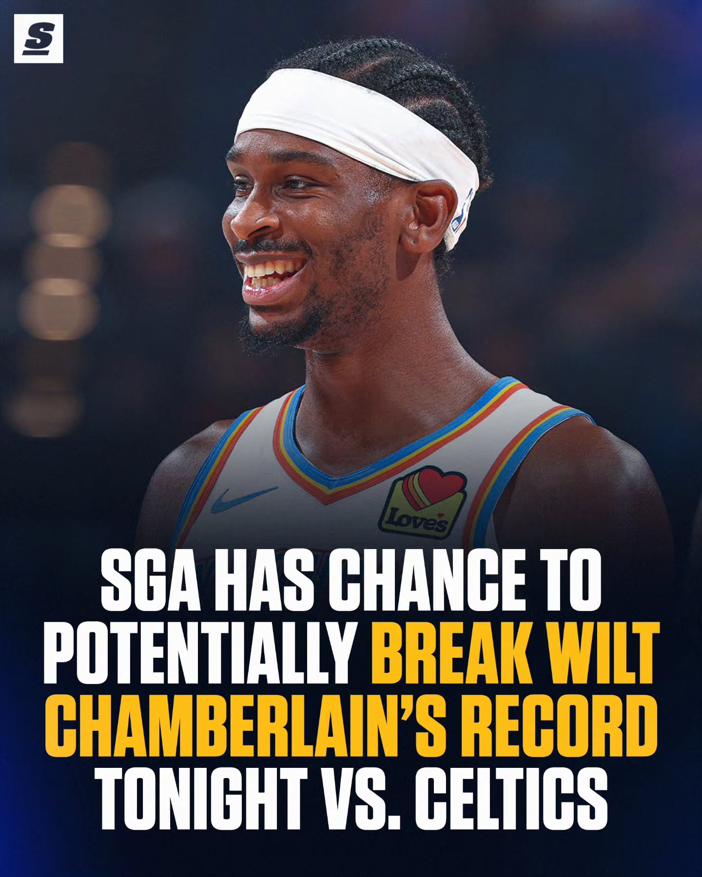 Will Shai make NBA history  tonight?! 👀