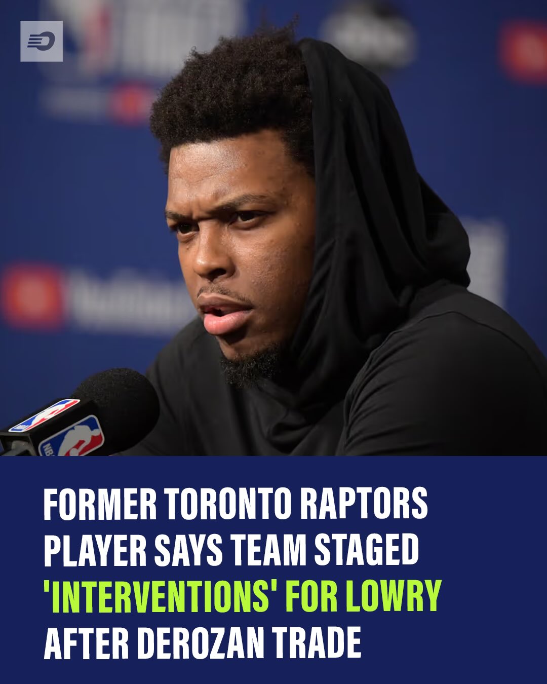Kyle Lowry was not a fan of the Toronto Raptors trading DeMar DeRozan for Kawhi Leonard back in 2018 🤬👀

In fact, he was so bothered by the trade that he basically isolated himself from the team for the first chunk of the 2018-19 season, according to former Raptors player Danny Green‼️

📸 Kim Klement / Jeremy Brevard / Dan Hamilton - Imagn Images 
#nba #raptors #toronto