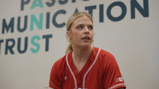 What do softball and logistics have in common? Watch @badgersoftball's Emily Bojan, Shelby Jacobson, and Rylie Crane connect the dots. @evans_transportation is a Proud Partner of Wisconsin Athletics.